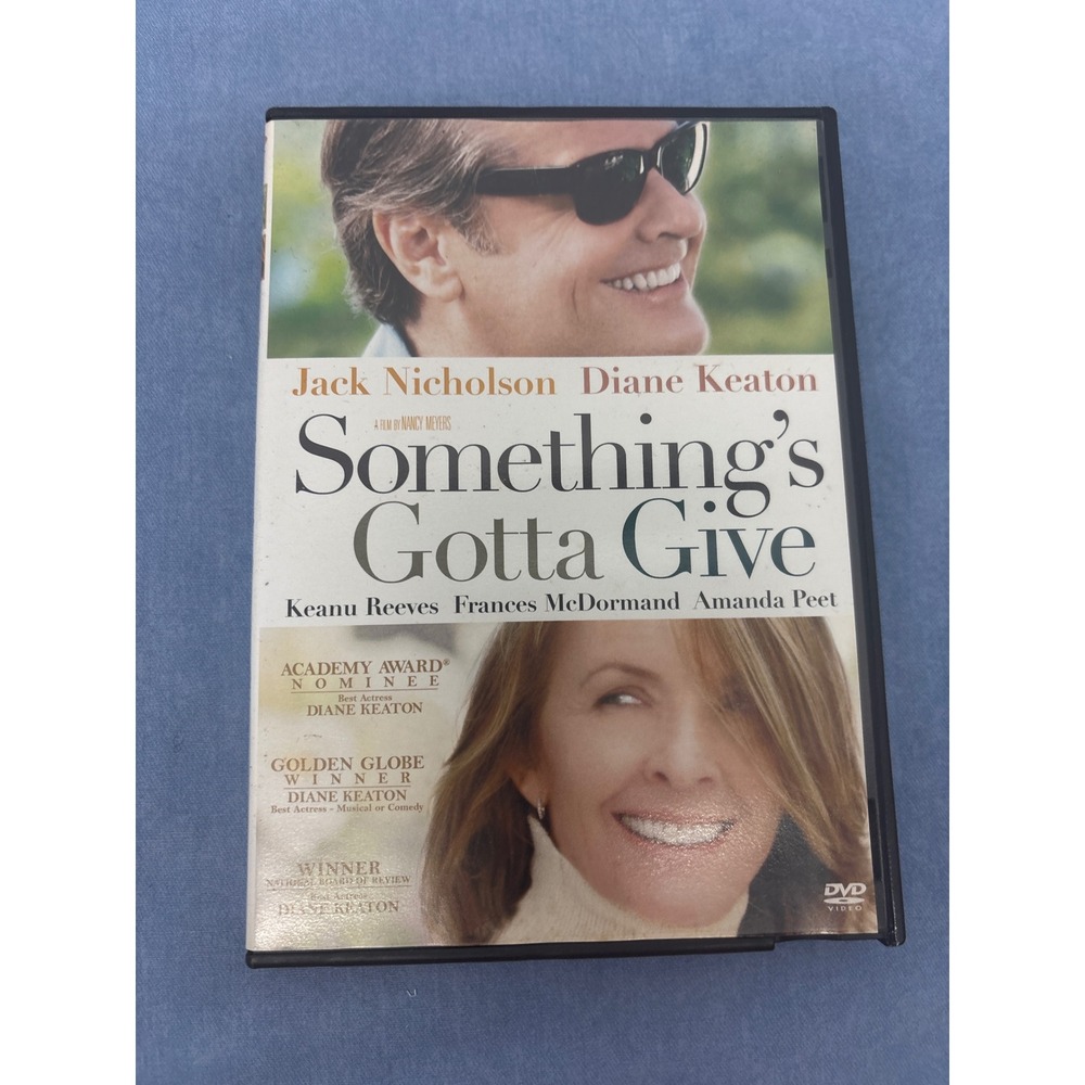 Columbia Pictures Something's Gotta Give DVD Movie Good Widescreen RomCom 2003